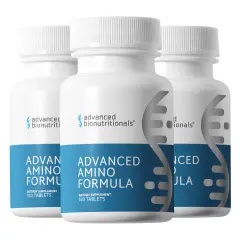Advanced Amino Formula 3 bottle package